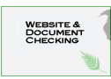 Website and Document Checking